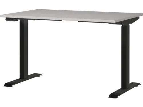 Elektrisch ihv bureau,HxBxD 720-1200x1200x800mm,blad decor kasjmier