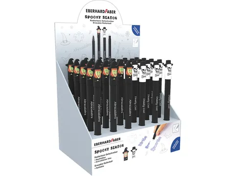 Gelpen Eberhard Faber Animal Erase-it Limited Halloween editie display
