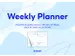 Planner Brepols Weekly planner A4 7d/1p Assorti