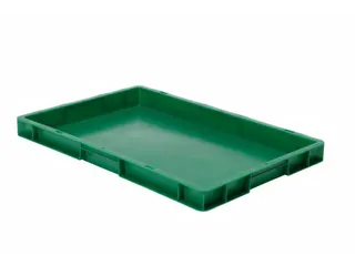 Euronorm-stapelbak 9.5l 50x600x400mm Wanden/bodem Gesloten Groen - 1