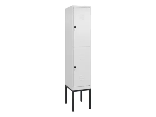 dubbeldekse locker,HxBxD 2120x400x500mm,1x2vak.,vak B 400mm