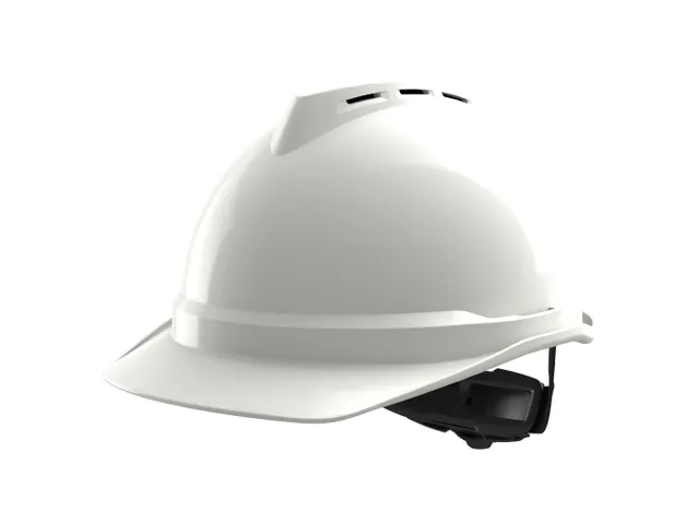 MSA V-Gard 500 geventileerde veiligheidshelm met Fas-Trac III binnenwe