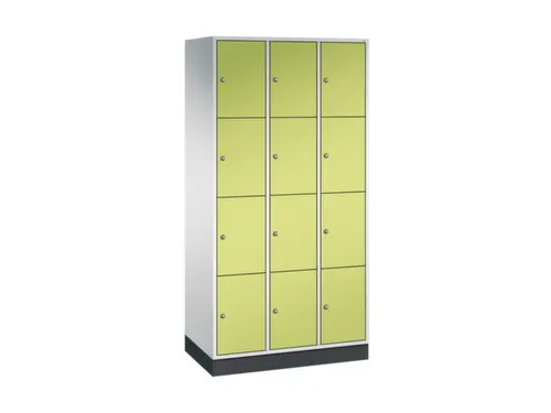 lockerkast,RAL 7035/RDS1108060,HxBxD 1950x920x500mm,3x4vakken