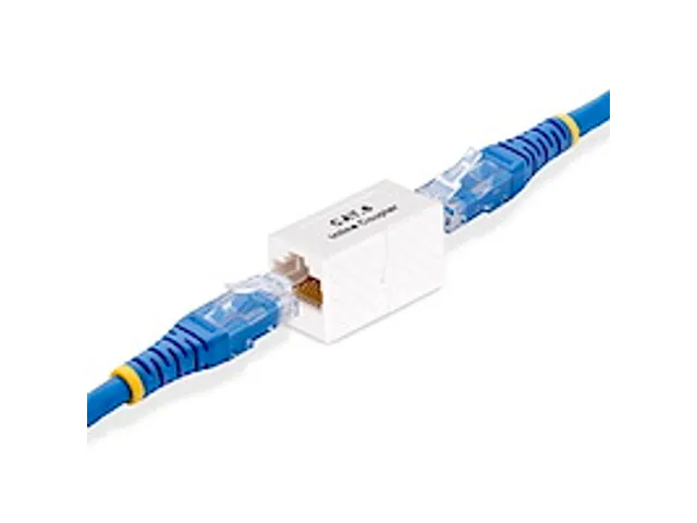 RJ45 Koppelstuk Inline Cat6 Coupler F/F 5 stuks