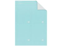 Nobo Printbare T-Kaarten Index nr 3 Blauw (20 Vel)
