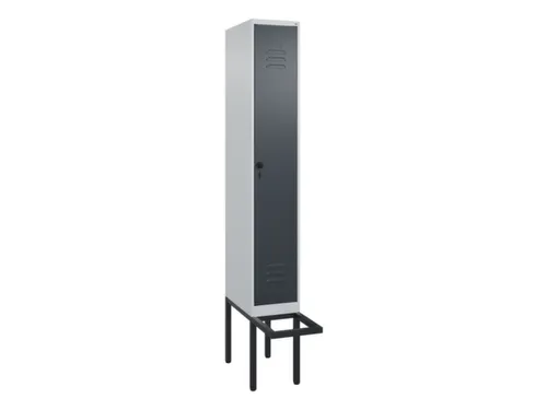 locker voor scheiding van kleding,HxBxD 2120x300x815mm,1vak
