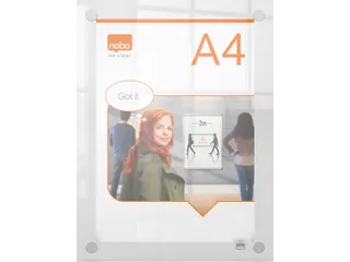 Premium Plus acryl informatiebord wandgemonteerd A4 - 2