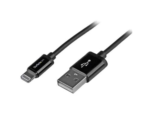 1 Meter Apple 8-polige Lightning Connector Naar Usb-kabel Zwart