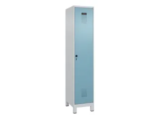 locker,HxBxD 1950x400x500mm,1vak,vak B 400mm,draaigrendel,voeten - 3