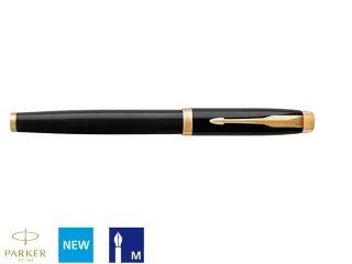 Vulpen Parker IM Black Lacquer GT Finish Medium Blauwe inkt - 2