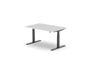 Elektrisch ihv bureau,HxBxD 650-1310x1400x900mm,blad wit - 1