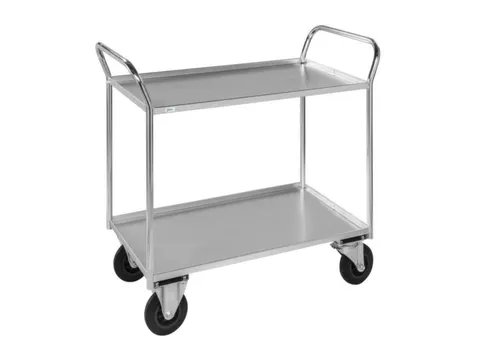 etagewagen,draagverm. 400kg,2etage(s),laadvl. LxB 940x440mm,staaletage