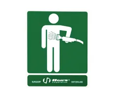 Haws Sp176 Sign Hose Univ Sign