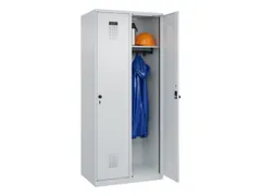 locker,HxBxD 1850x800x500mm,2vak,vak B 400mm,draaigrendel