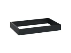 sokkel,HxBxD 100x800x500mm,staal,RAL7021,meerprijs