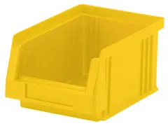 Zichtbak Eco Hxbxd 75x105x164/150mm Pp Geel
