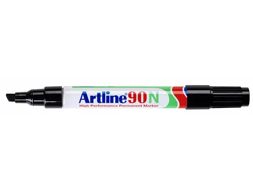 Viltstift Artline 90 schuin 2-5mm zwart