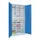 Postsorteerkast met Deuren HxBxD 1950x1000x400mm Ral7035 Front Ral5012