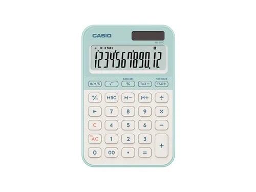 Rekenmachine Casio MS-20YC-LG groen