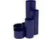 Pennenbak Westcott 6-vaks 12x13.5x15cm blauw