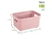 Sigma Home opbergbox 2,5L roze - 17,7x12,8x9,3cm