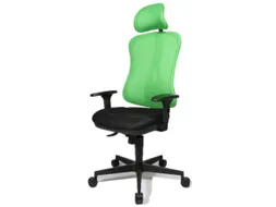 Topstar Bureaustoel HEAD POINT SY Netbekleding In Groen