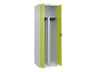 PBM-locker,HxBxD 1850x600x500mm,2vak,vak B 300mm,draaigrendel - 1