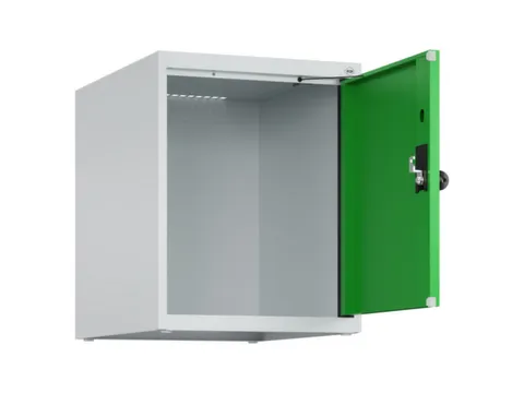 opzetkast,v. locker,1vak.,vak B 400mm,HxBxD 500x400x500mm,draaigrendel