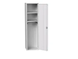 Lockerkast 2000x525x550mm 2 vakken, vleugeldeur, RAL7035