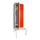 locker met bank,HxBxD 2150x600x500mm,2vak,RAL7035,front RAL3000