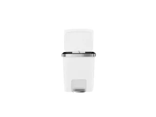 Hana 2 Pedaalemmer 15 liter Wit - 3