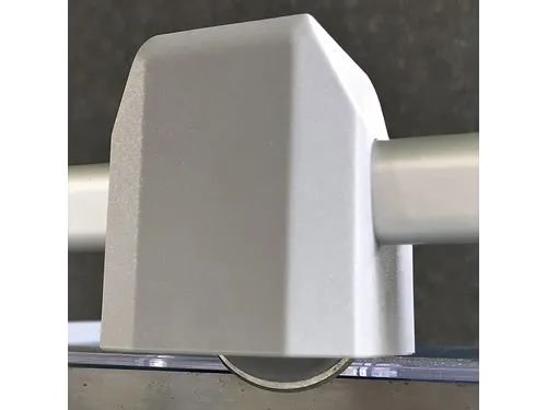 Snijmachinekop voor Dahle 507/508 met driehoekige glijstang