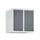 opzetkast,v. locker,2vak.,vak B 250mm,HxBxD 500x500x500mm,vleugeldeur