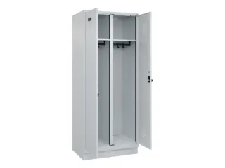 locker voor scheiding van kleding,HxBxD 1950x800x500mm,2vak - 1