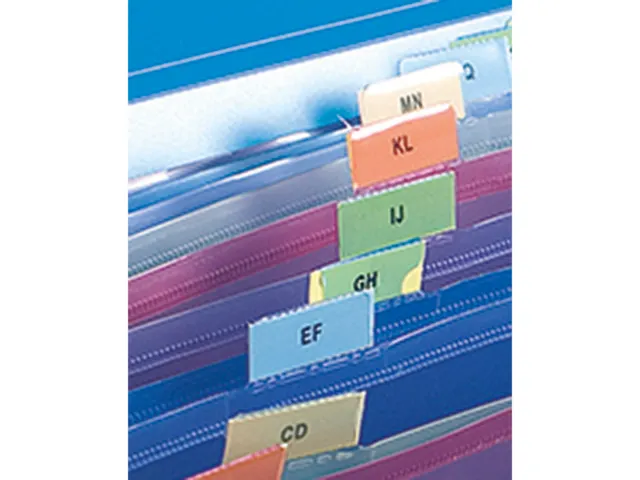 Sorteermap PP Chromaline13 vak ass