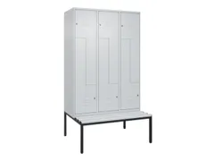 armoire vestiaire Z HxlxP 2120x1200x815mm 6compart.
