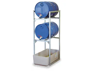 Aftapstelling Bxdxh 450X630X1310Mm 2X60L M. Bak 65L - 1
