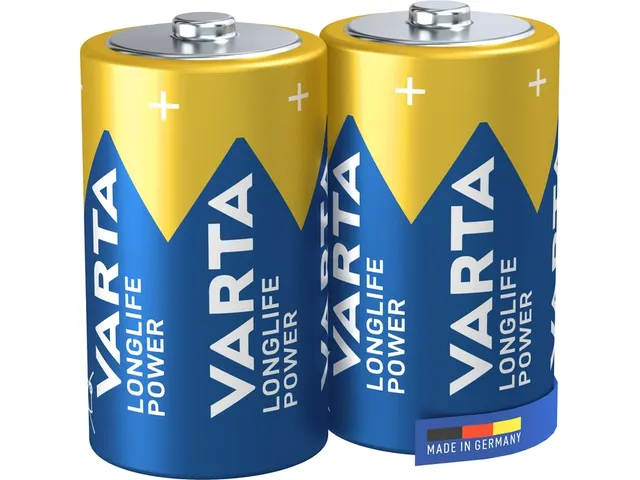 Batterij Varta Longlife Power 2x D