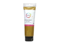 Acrylverf Qrea 120 ml goud