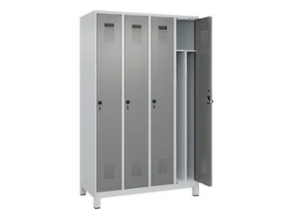 locker voor scheiding van kleding,HxBxD 1950x1200x500mm,4vak - 1