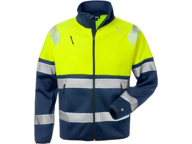 Fristads 4517 SSL sweatvest, geel/marineblauw, maat 2XL, per stuk