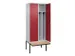 locker voor scheiding van kleding,HxBxD 2120x800x815mm,2vak