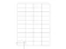 Q-connect Etiketten 48,5x25,4mm A4 Wit 4000 stuks