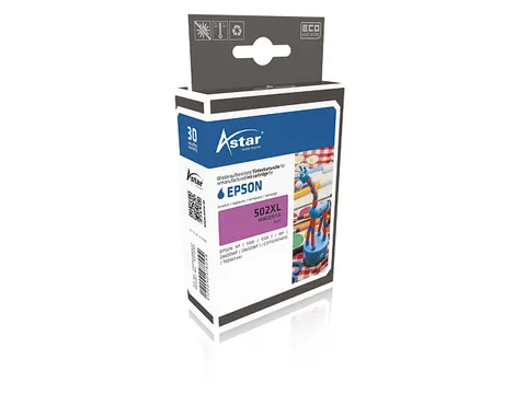 As70063 Astar Epson T02W3 Xp Inkt Magenta Hc Rebuilt 470Pagina's Chip