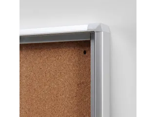 Vitrinekast Prikbord Kurk Economy 4xA4 - 2