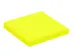 Bloc mémos Quantore 76x76mm néon jaune