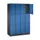 lockerkast,HxBxD 1950x1220x500mm,4x3vakken,cil.-slot,sokkel