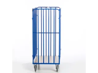 pakketwagen,draagverm. 600kg,laadvl. LxB 1200x740mm,houtetage,RAL5010 - 4