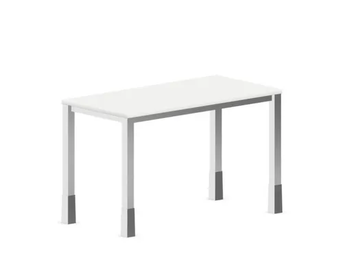 In hoogte verstelbaar bureau,HxBxD 720-840x1200x600mm,Bl-wit