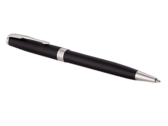 Balpen Parker Sonnet Matte black lacquer CT Medium